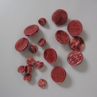 Boutons framboise