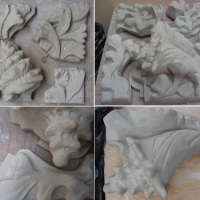 Modeles en argile pour reproduction céramique