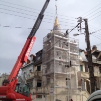 Installation toit réussie