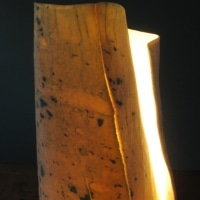 Gros plan lampe porcelaine ciel