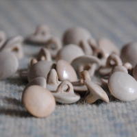 Boutons en grès émaillé