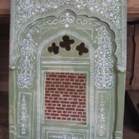 Miroir de style oriental