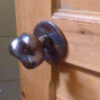 Bouton de porte Métallisée