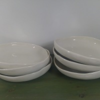 Assiettes creuses en Porcelaine