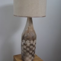 Lampe damier verso