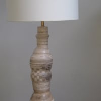 Lampe mécano beige