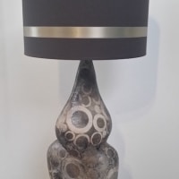 Lampe en grès silhouette