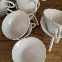 Tasses en porcelaine
