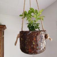 Suspension mouchetée