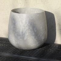 Vase en grès ton pierre